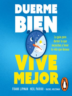 cover image of Duerme bien, vive mejor